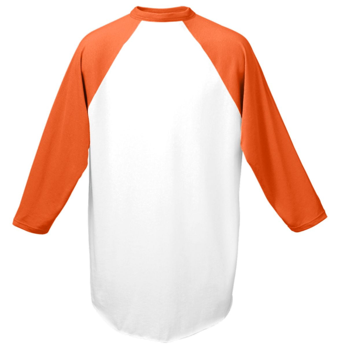 Baseball Jersey WHITE/ORANGE 3XL