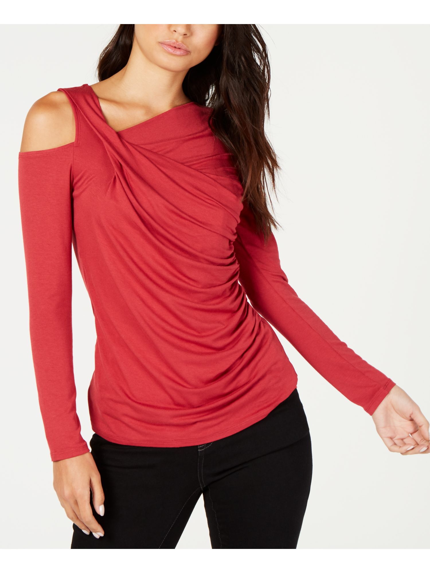 vince camuto ruched top