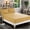 Gold, variant on 1500 Series Egyptian Quality 1-Piece Flat Sheet, Queen Size, Gold