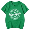 thumbnail image 3 of Kiijoy Girl's St. Patrick's Day Graphic Tee Short Sleeve Crewneck T Shirt, Sizes 8-9, 3 of 3
