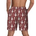 thumbnail image 4 of Goofa Autumn Scarecrow Harvest Joy Printed Men's Swim Trunks Board Shorts Quick Dry Mens Swimming Trunks with Compression Liner,Breathable Fit Hawaii Beach Shorts-Small, 4 of 9