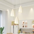 thumbnail image 3 of Hanging Light Fixture, Flower Bud Shape Pendant Lamp 100-240V  for Restaurant, 3 of 7