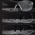 thumbnail image 5 of Gafas de seguridad Bullhead Safety Eyewear Sawfish Blue Mirror, 5 of 5
