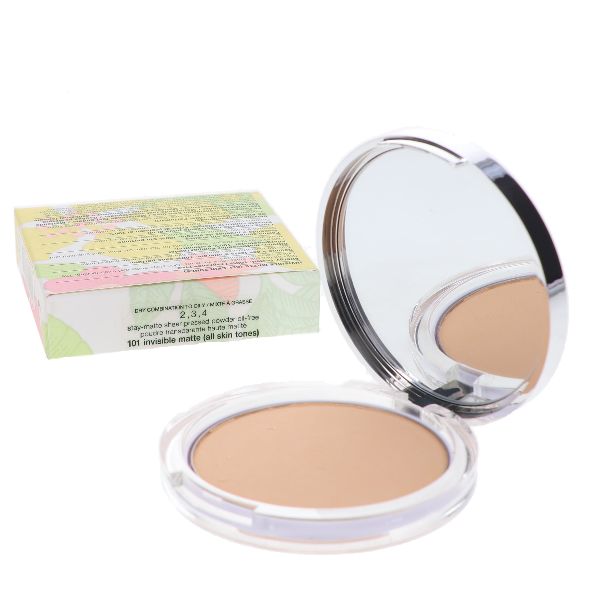 CLINIQUE Stay-Matte Sheer Pressed Powder 101 Invisible Matte 0.27 oz