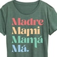 thumbnail image 3 of Instant Message - Madre, Mami, Mama, Ma - Women's Short Sleeve Graphic T-Shirt, 3 of 6