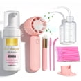 thumbnail image 1 of Kit limpiador para extensiones de pestañas WOZUTUNT 60 ml con ventilador USB, 1 of 9