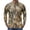 Camel, variant on Forest Camo Quarter Zip Pullover for Men, Long Sleeve Moisture Wicking Hunting Fishing Jersey - Lightweight Quick Dry Outdoor Athletic Base Layer Top Coffee M