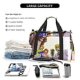 thumbnail image 5 of Lsque Scooby-Doo Pattern Hand Travel Bag, Weekender Carry On for Women Men, Sports Gym Bag, Workout Duffel Bag, Overnight Shoulder Bag fit 15.6 Inch Laptop, 5 of 6