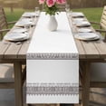 thumbnail image 4 of Boho Table Runner, National Style Cotton Linen Kitchen Table Decoration Washable Dining Tabletop Runners for Home Party Decor 13x120 Inches, 4 of 9