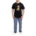 thumbnail image 5 of CafePress - Santa Puppy Men's Dark Pajamas - Men's Dark Loose Fit Cotton Pajama Set, 5 of 7
