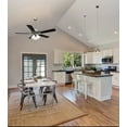 thumbnail image 3 of Design House Steel Ceiling Fan 24" Downrod, Satin Nickel, 3 of 6
