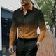 thumbnail image 2 of Cárdigan hawaiano de manga larga con degradado de 8 colores para hombre, nuevo de verano, camisa de gran tamaño con impresión 3D, informal, de moda, 2 of 5
