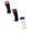 Black 1PCS & White 1PCS & Dark Blue 1PCS, variant on FUZHIQ 3 Pairs Kids Soccer Socks Striped Knee High Tube Socks Football Baseball Uniform Sports Socks for Boys Girls, 7-12 Years
