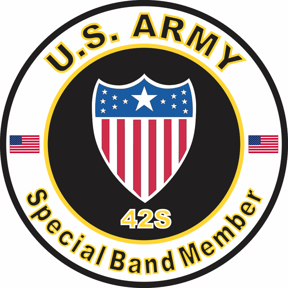 3.8 Inch U.S. Army MOS 42S Special Band Member