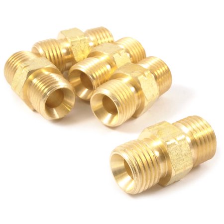 Forney 86130 Oxygen Acetylene Hose Repair Parts Acetylene Coupler 1/4-Inch 5-Pack
