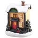 thumbnail image 2 of 1 Uds Navidad invierno nieve paisaje casas con Iluminación LED Colcomx Casa de miniaturas de resina, 2 of 8