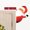 B, variant on Bouanq Christmas Decorations Xmas Tree Decor Stereoscopic Santa Claus Deer Cart Wooden Door Corner Sticker Door Frame Festival Decorative Wall Sticker Colorful Wood
