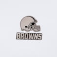 thumbnail image 4 of Men's Antigua  White Cleveland Browns Reprocess Quarter-Zip Top, 4 of 4