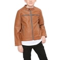 thumbnail image 2 of Boys Motorcycle Biker Pu Leather Jacket, 2 of 5