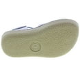 thumbnail image 2 of Sun-San Girls Water-Friendly Footbed Sandals, White, 5, 2 of 2