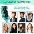 thumbnail image 4 of Curl Defining Brush,Curly Hair Brush,Curl Brush for Curly Hair,Vented Hair Brush for Detangling,Shaping and Defining Curls,Reduce Pulling(Green), 4 of 4