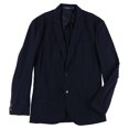 thumbnail image 1 of Ralph Lauren Mens Cotton Two Button Blazer Jacket, Blue, Medium, 1 of 1