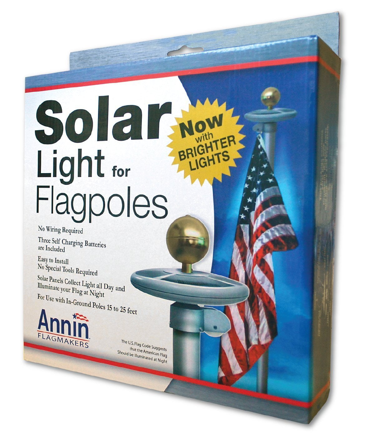 annin flagmakers solar light mini