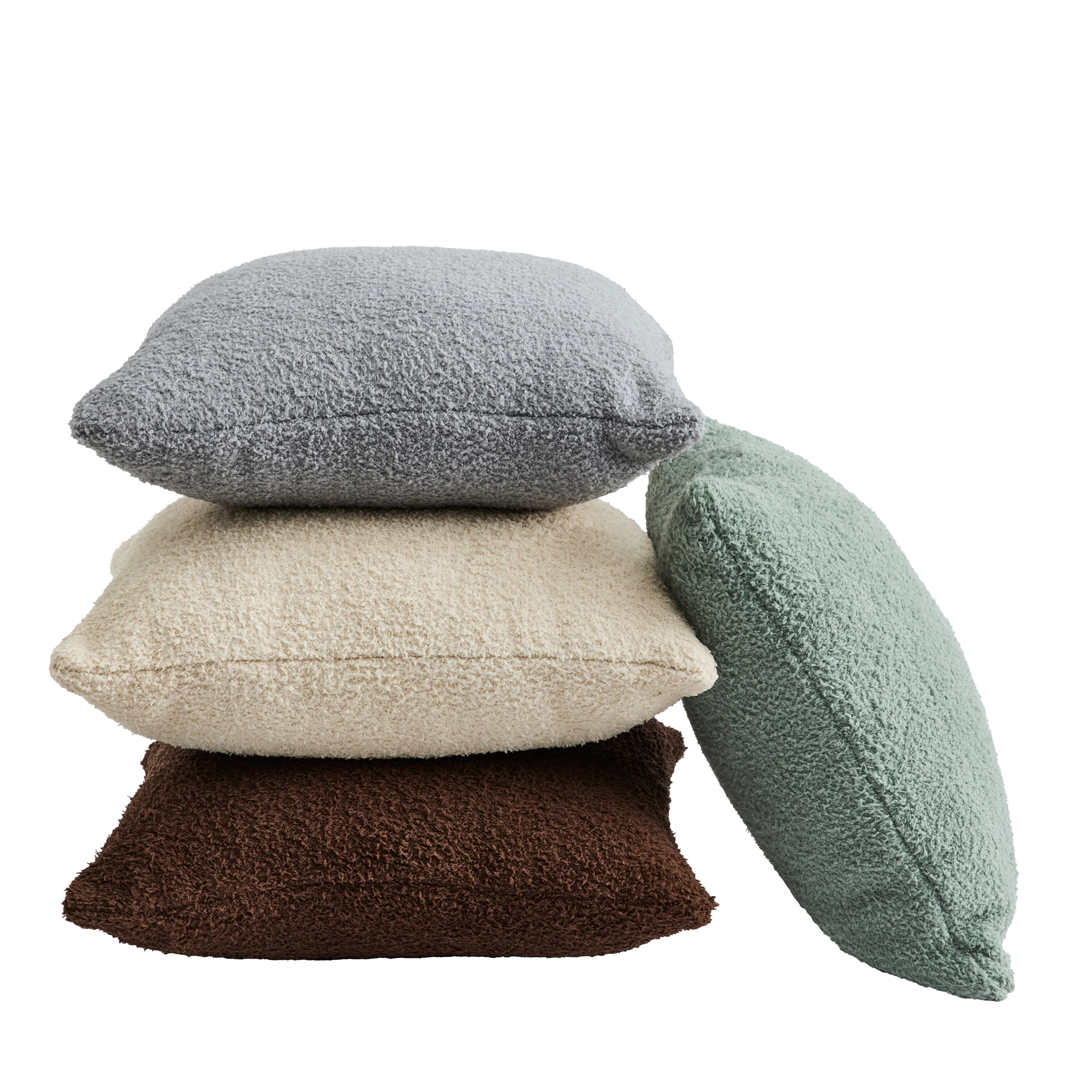 Better Homes & Gardens 20" x 20" Cozy Knit Decorative Pillow, Papyrus Beige, (1 Count), All Ages