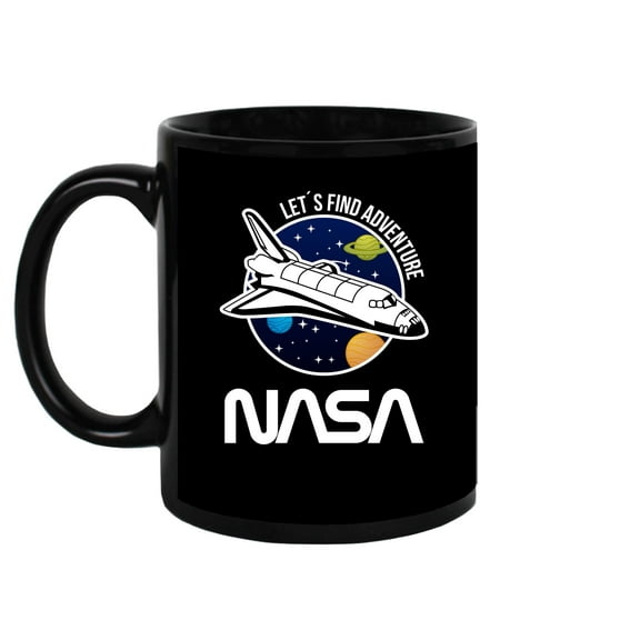 NASA Nasa Let's Find Adventure. Mug Unisex's -NASA Designs