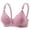 Purple, variant on Women’s Supportive Wireless Bra Front Closure Full Cup Comfort Fit Bra for Large Bust Everyday Lingerie