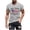 Light Gray, variant on Usa 250Th Anniversary Shirt Patriotic Graphic T Shirt Print Short Sleeve Independence Day 250Th Mens Graphic Tees Blue L