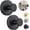 2*Black, variant on 2025 Upgraded Suction Cup Hook, Shower Suction Cup Hook, Heavy-Duty Door Knocker Suction Cup Hook, Drill-Free Suction Cup Hook, Stainless Steel, Reusable and Removable, Suitable for Shower, Wall, Bat