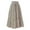 Khaki, variant on vigerkar Women's High Elastic Waist Midi Skirt Casual Summer Trendy Tie Front Flowy Ruffle Floral Print A line Skirts Khaki, L