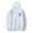 White, variant on Bunnie Xo Xo Logo Merch Hoodie Pockets Drawstring Unisex Hooded Sweatshirt Fashion Clothing