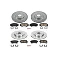 thumbnail image 3 of PowerStop Front and Rear Z23 Evolution Sport Carbon-Fiber Ceramic Brake Pad and Drilled & Slotted Rotor Kit Fits: SAAB Select Models K6330, 3 of 10