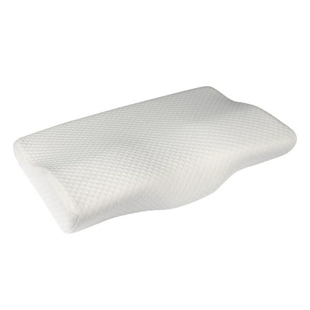 Contoured Memory Foam Pillow, Cervical Pillow for Side Back Stomach