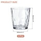 thumbnail image 2 of Vasos de acrílico de 7oz Uxcell, 4Pack, vasos reutilizables de plástico para el hogar y al aire libre, transparentes, 2 of 7