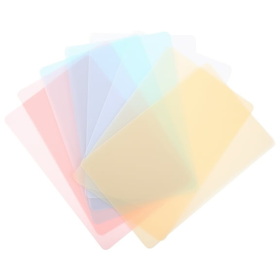 CRILSTYLEO Clay Pottery Sculpture Plates Red Pressure Plate 8Pcs 11.59X7.66X0.04in