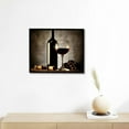 thumbnail image 4 of ONETECH  Framed Canvas Wall Art Red Wine Cups Modern Abstract Canvas Prints Artwork Contemporary Vintage Pictures for kitchen Wall decorations Bar Interior Decor, 4 of 4