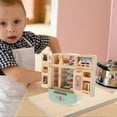 thumbnail image 4 of MasteelfCA 1 Set Mini Fridge Toy Mini Food Set Tiny Stuff Miniature House Pretend Play Toy, 4 of 7