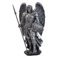 thumbnail image 2 of Figura de ángel guerrero, delicada y resistente estatua de ángel para gabinete de oficina o del hogar. Plata A, 2 of 9