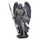 thumbnail image 2 of Figura de guerrero ángel, regalo ideal, adorno de mesa para vitrina, oficina o hogar. Plata A, 2 of 9