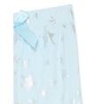 thumbnail image 5 of Sleep On It Girls Foil Print Velour Top and Pants Pajama Set, 2-Piece, Sizes 8-16, 5 of 5