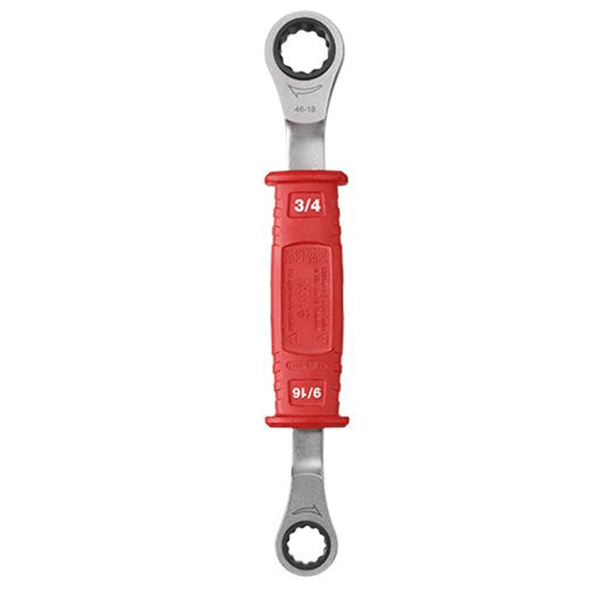Milwaukee Tool Lineman�s 2in1 Insulated Ratcheting Box Wrench