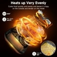 thumbnail image 3 of Kitchen Elite Air Fryer with View Window, 8 in 1 Compact Digital Airfryer, 5 °F Precise Control, Saving-Space Design, Nonstick & Dishwasher Safe, Roast, Broil, 1550W, Simple Elegant Gray, 3 of 7