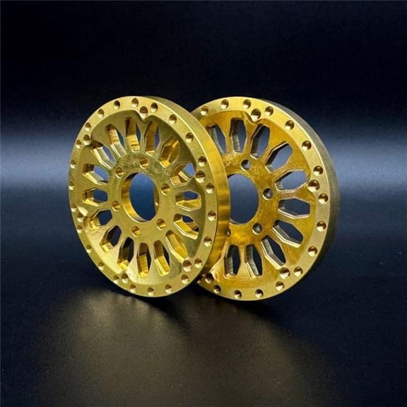 Reefs RC SEHREEFS255 Brass 1.9 in. Shield Wheel Face - 2 Piece
