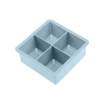Large Silicone Ice Cube Trays for - 2 Inch Large Square Ice Cube Maker for - Leak-Proof Old Fashioned Ice Molds with Removable Lid - for Whisky