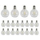thumbnail image 3 of Solar string lights G40 LED bulbs E12 base 20 pcs shatterproof, 3 of 4