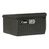 UWS EC20422 34-Inch Gloss Black Heavy-Wall Aluminum Trailer Tongue Tool Box with Low Profile, RigidCore Lid