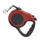 thumbnail image 2 of Correa retráctil para mascotas con botón de control y asa ergonómica, correa segura para pasear perros, para gatos y conejos, 5 m, color rojo, 2 of 12